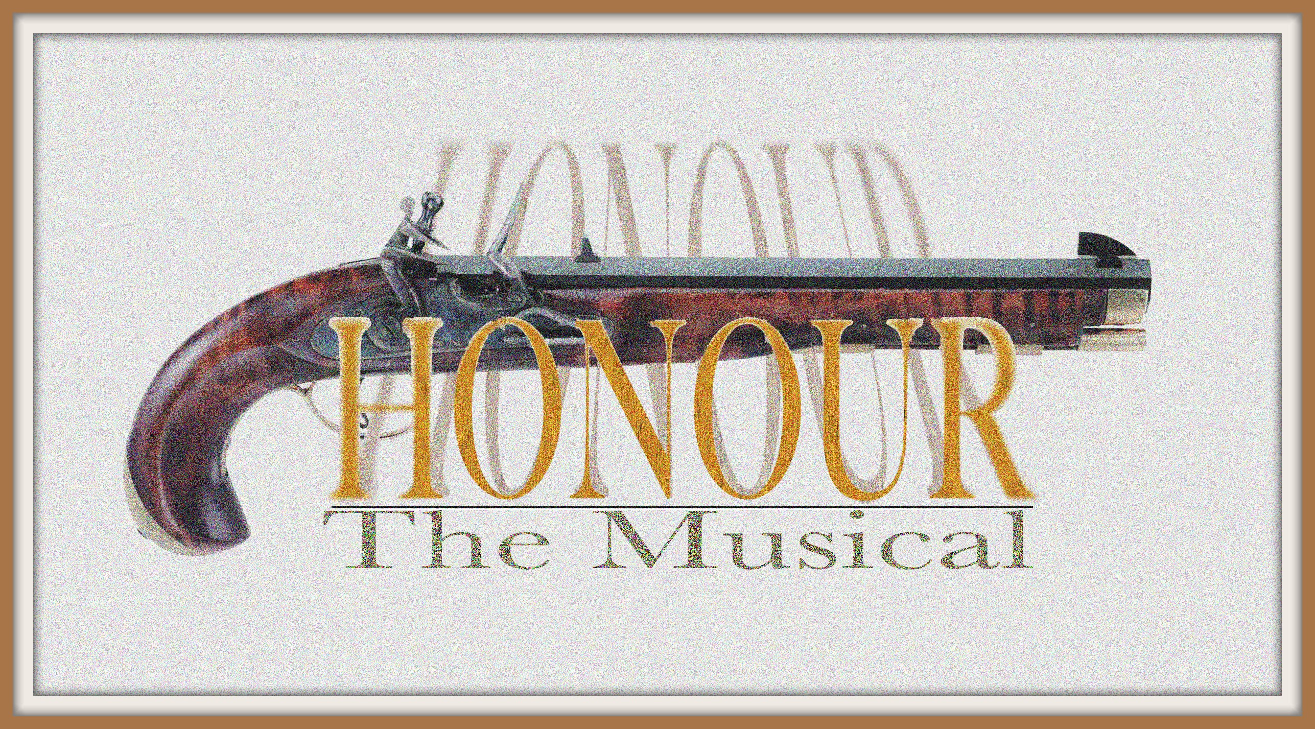 Honour The Musical cover art framedFINAL Honour The Musical cover art framedFINAL