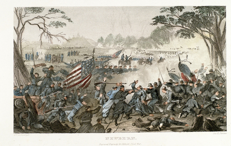 Battle of New Bern sketch NC archives
