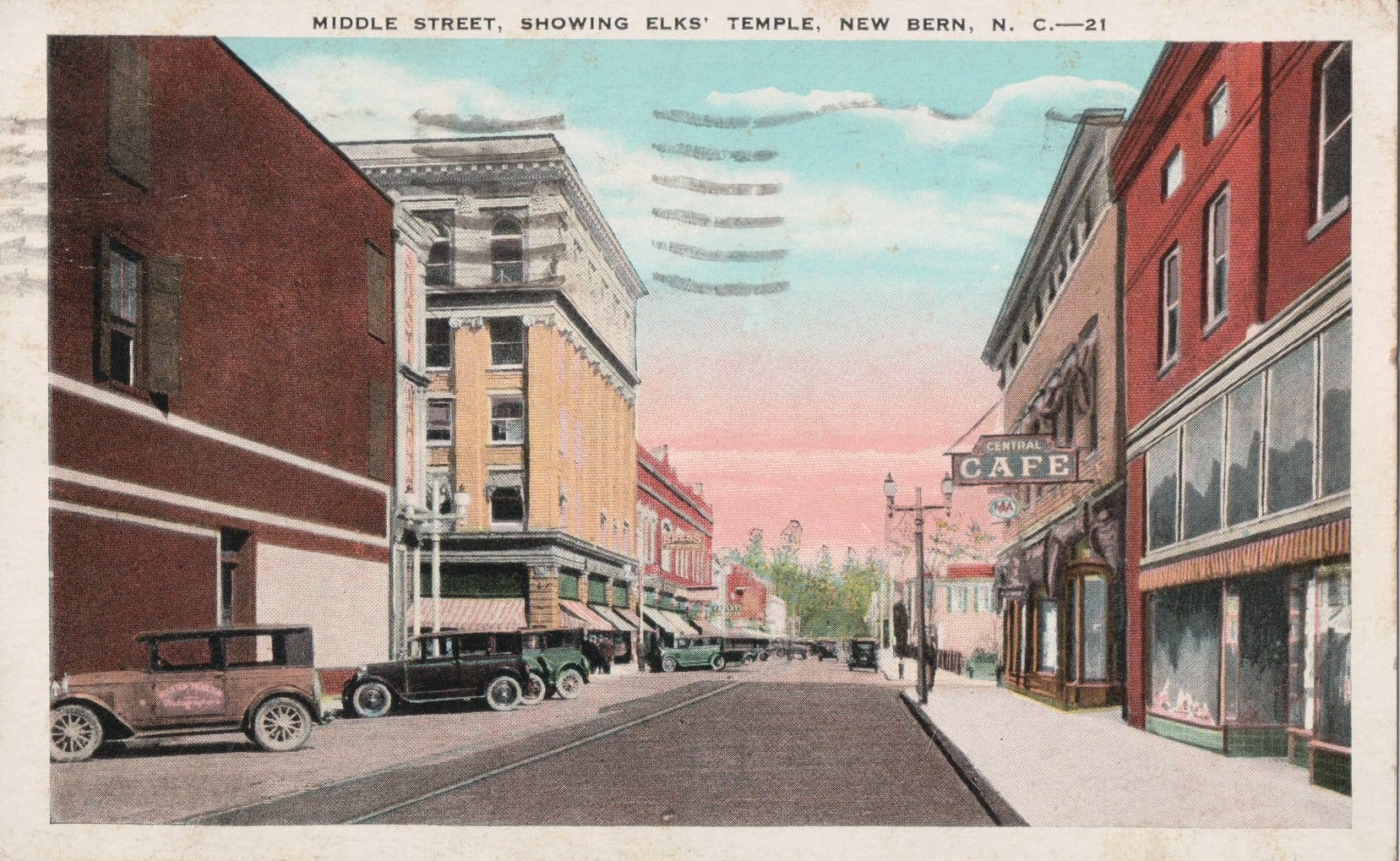 MIddle St postcard