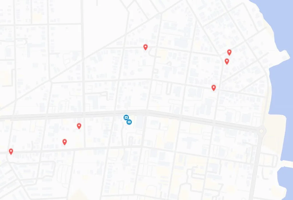Homes Tour Map